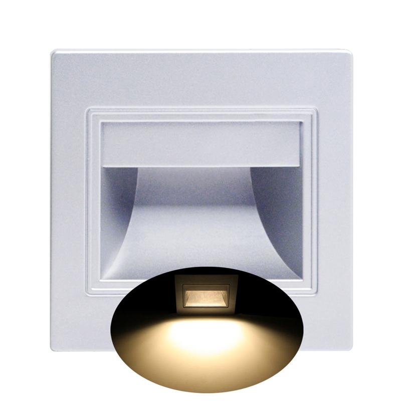 Outdoor Lighting On Stairs - 581E 1.5W LED Gömme Işık Yolu