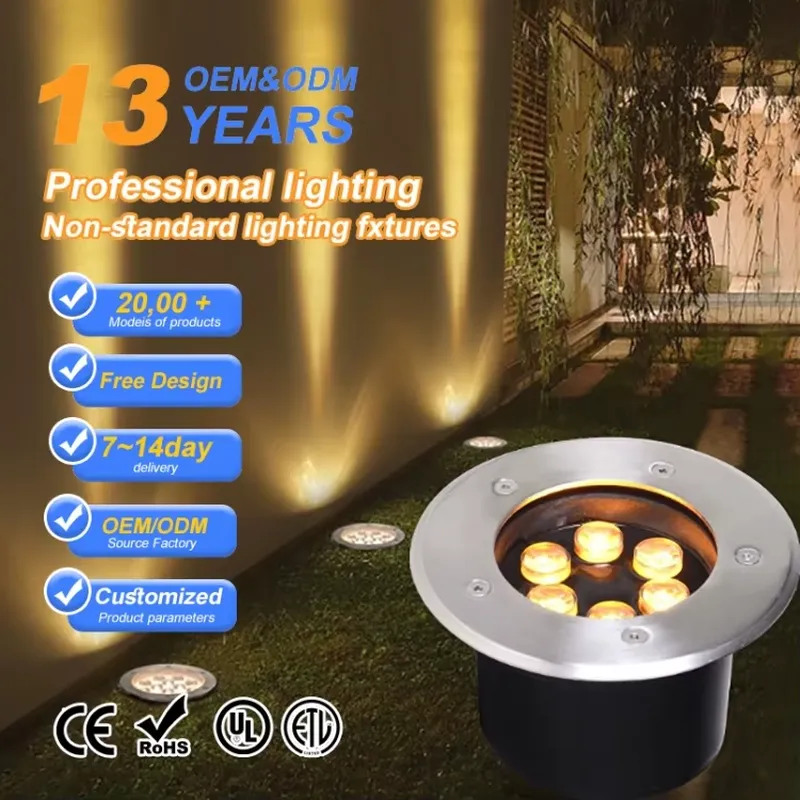 Outdoor Lighting Driveway - Su geçirmez IP67 LED Yeraltı Lambası