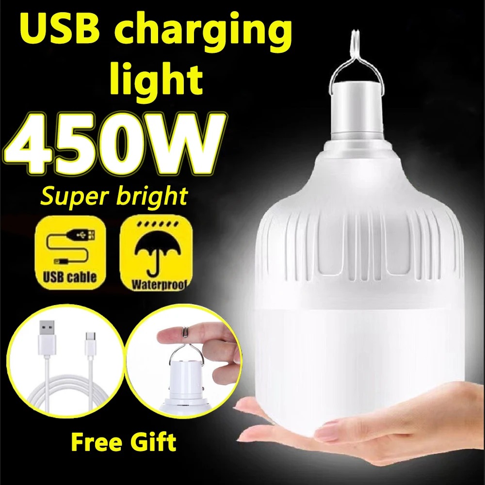 Outdoor Lighting For Front Of House - USB Şarj Edilebilir LED Çok Fonksiyonlu