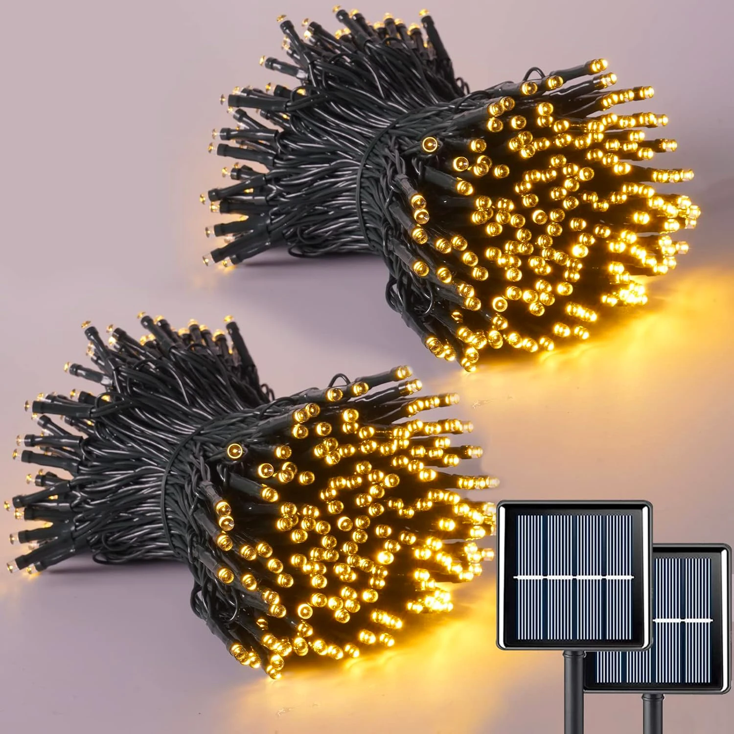 Solar Fairy String - LED Güneş Işığı Dize 8 Fonksiyonlu