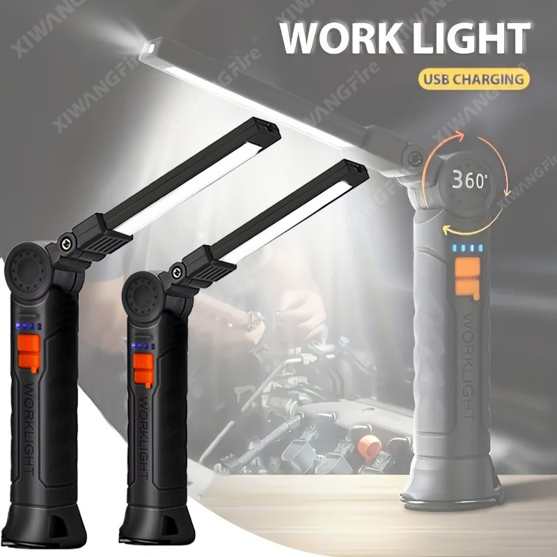 Lighting Fixture Outdoor - Şarj Edilebilir LED El Feneri Çalışma