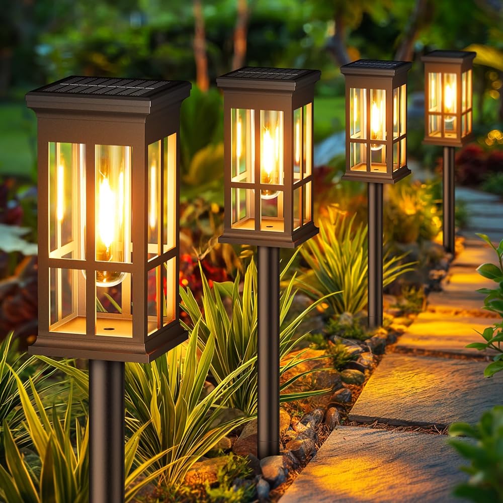 Outdoor Lighting Driveway - Güneş enerjili yol aydınlatması dış mekan
