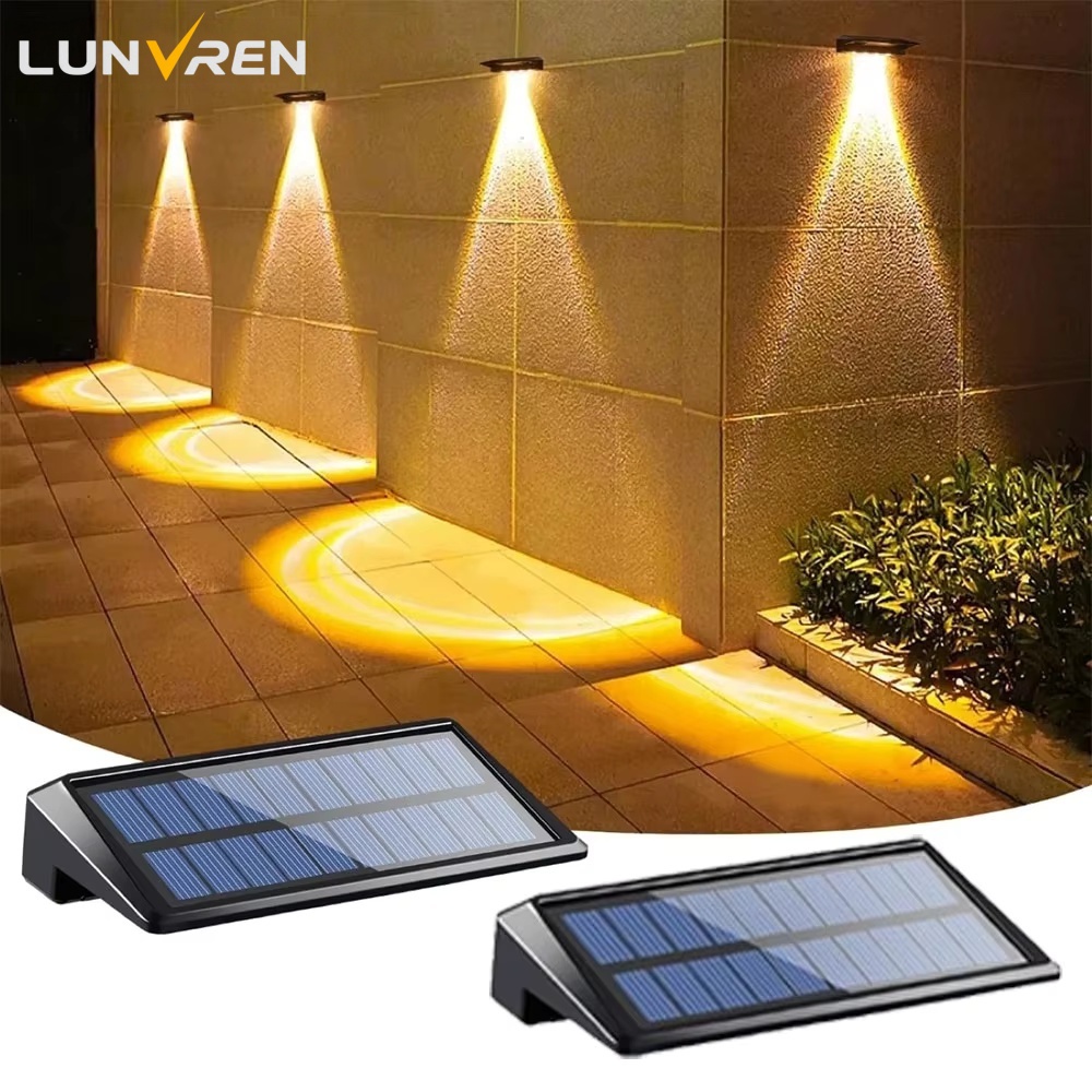 Outdoor Lighting Zigbee - 2 paket güneş enerjili duvar ışıkları