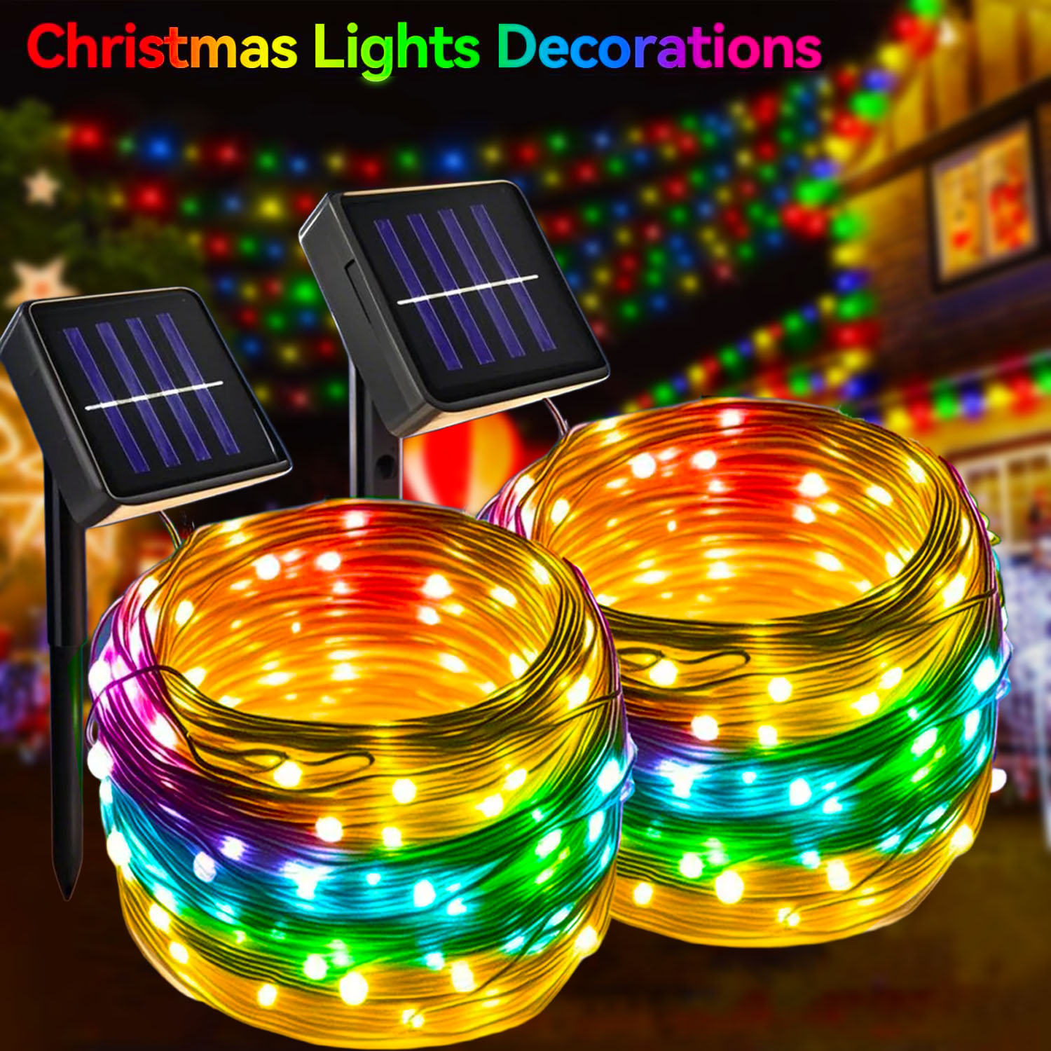 Solar Fairy String - Noel Dış Mekan Güneş Enerjili LED