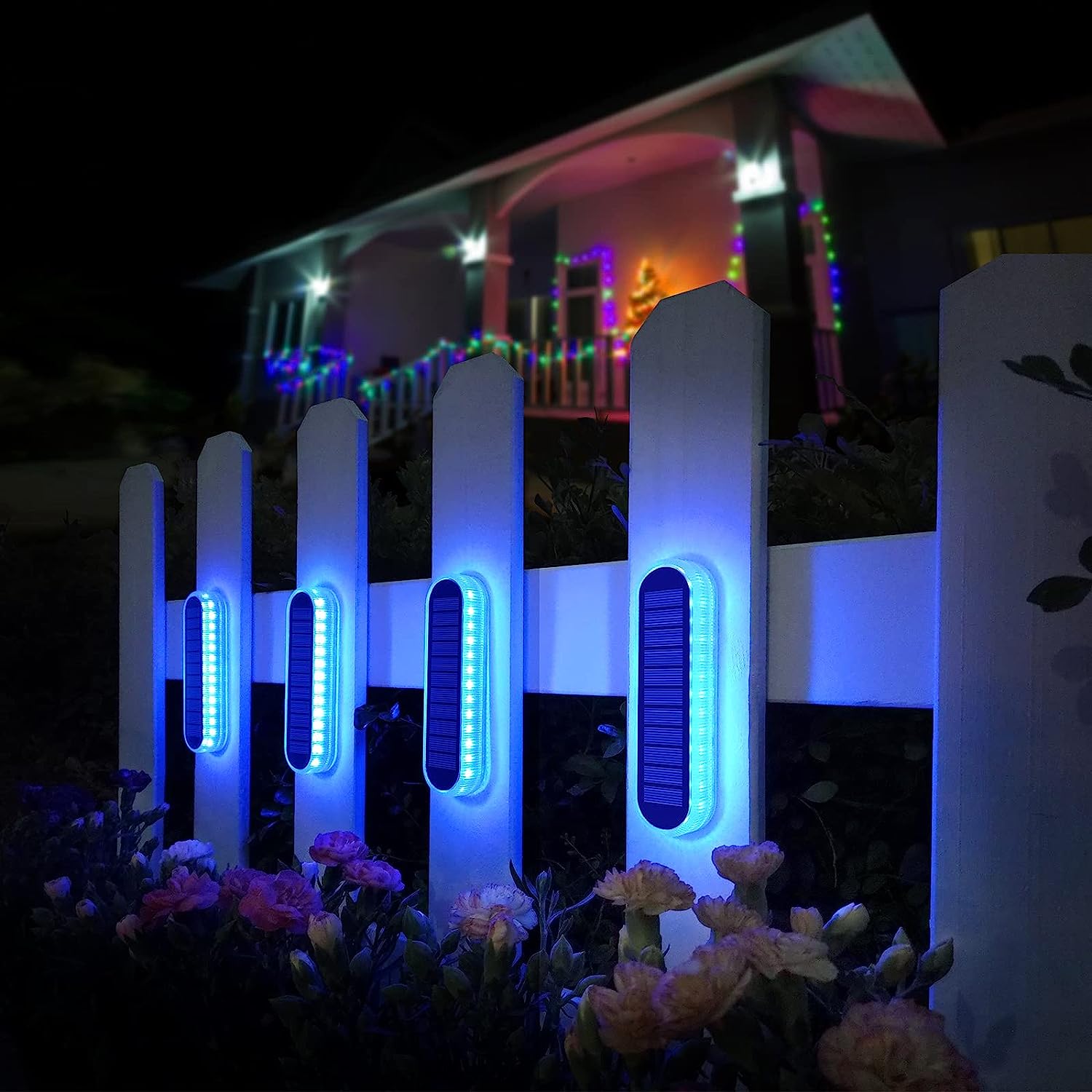 Outdoor Lighting On Stairs - 5 Yıl Ömürlü 4'lü Paket Güneş