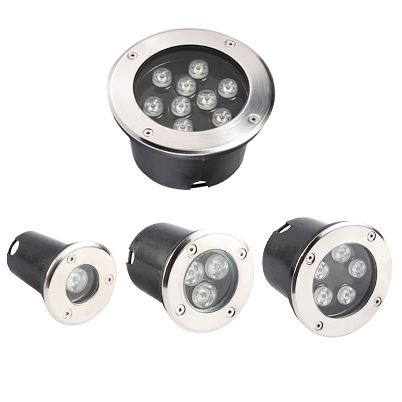 Outdoor Lighting Recessed - Su geçirmez Led Işık Bahçe Yeraltı