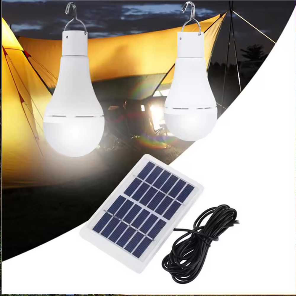 Outdoor Lighting For Front Of House - Güneş Işığı USB Şarjlı Asılı Acil