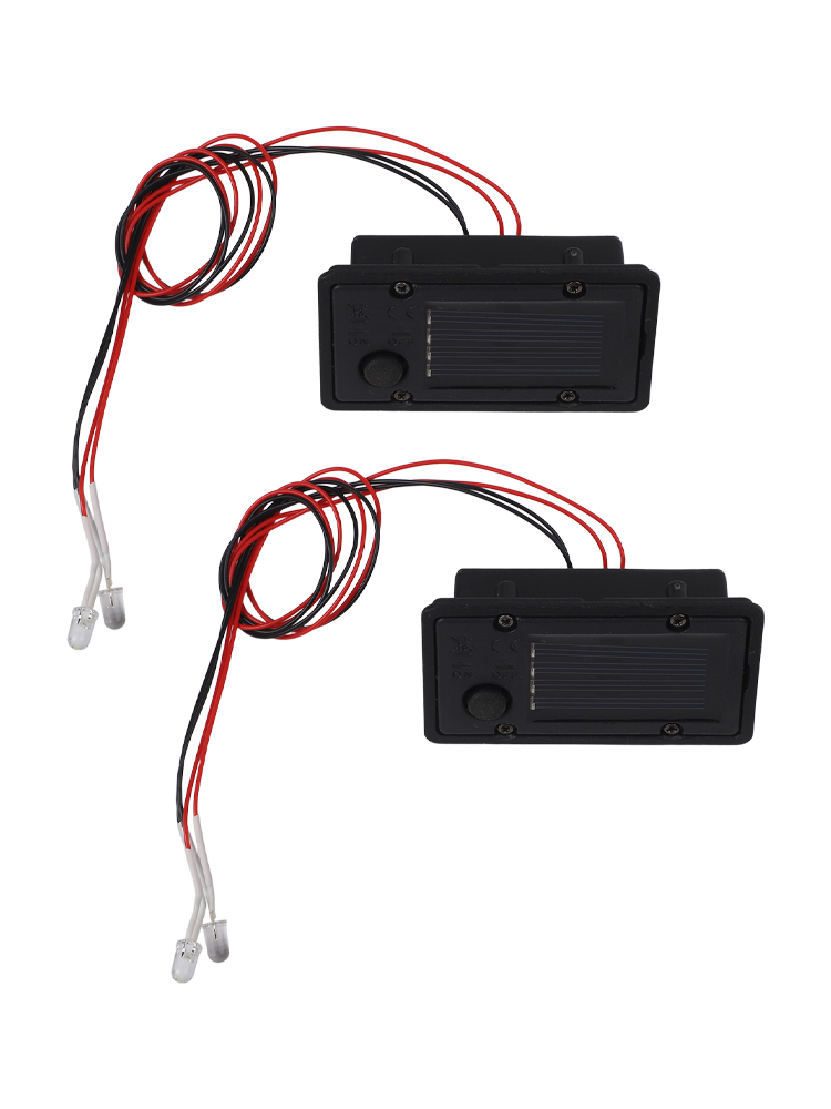 Outdoor Lighting Driveway - 2 adet güneş enerjili ışık kutuları