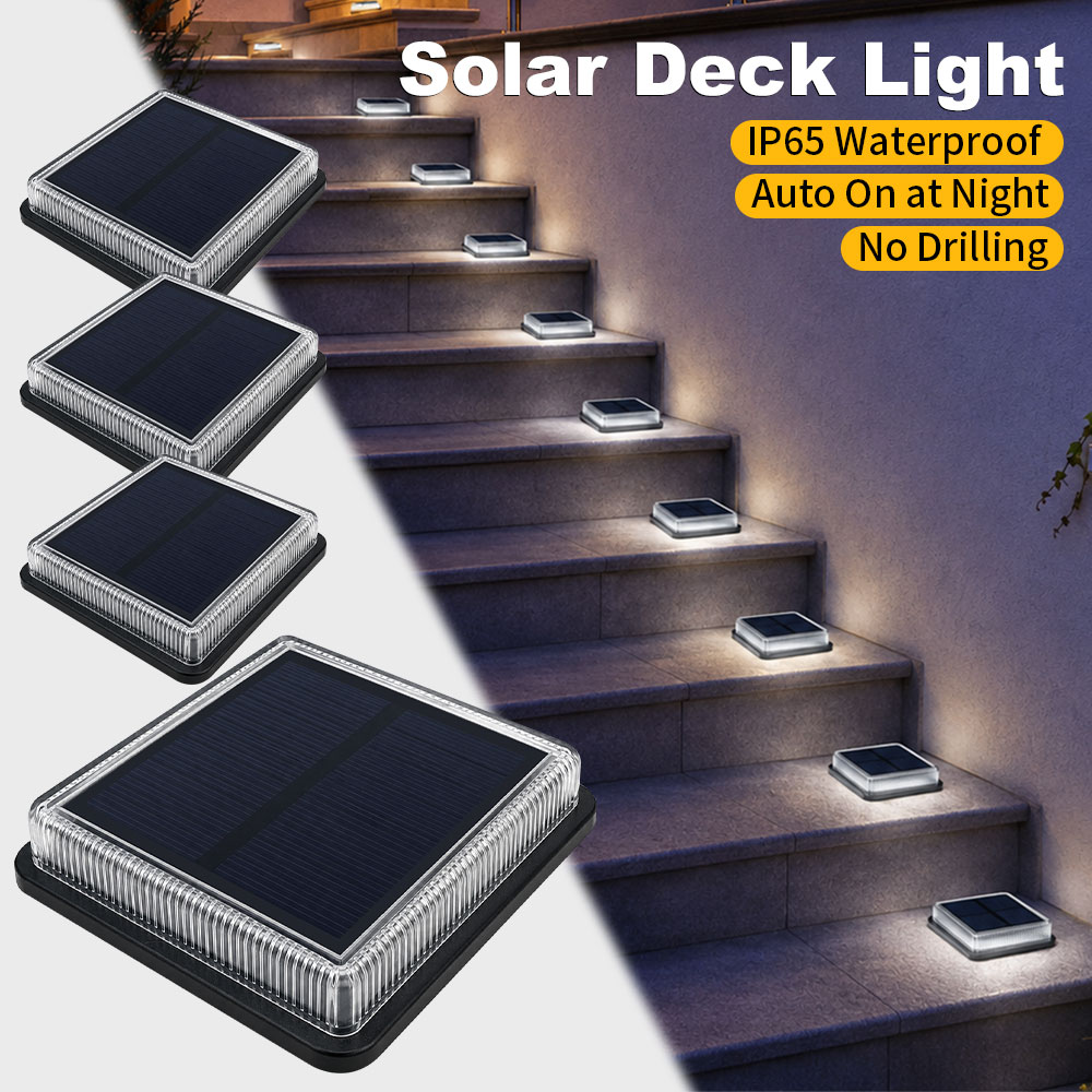 Outdoor Lighting Ground Fixtures - Güneş enerjili güverte lambası açık hava