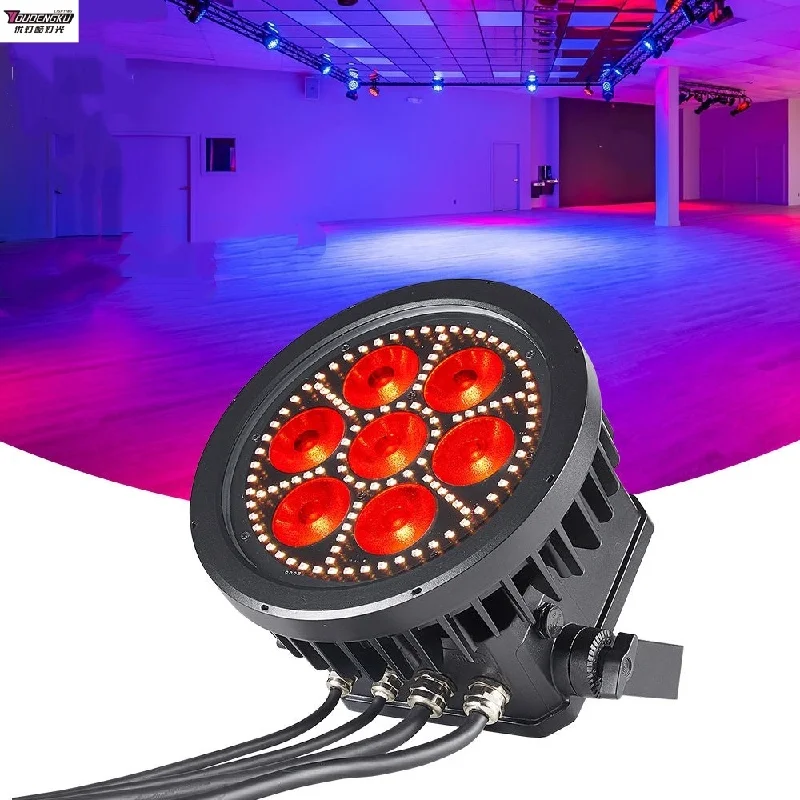 Outdoor Lighting Architectural - 4 adet Su Geçirmez 7x40w RGBW