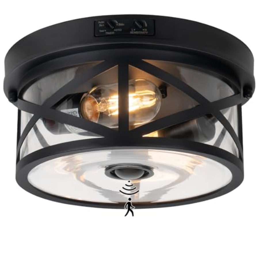 Lighting Fixture Outdoor - Hareket Sensörlü Dış Mekan Tavan Lambası,