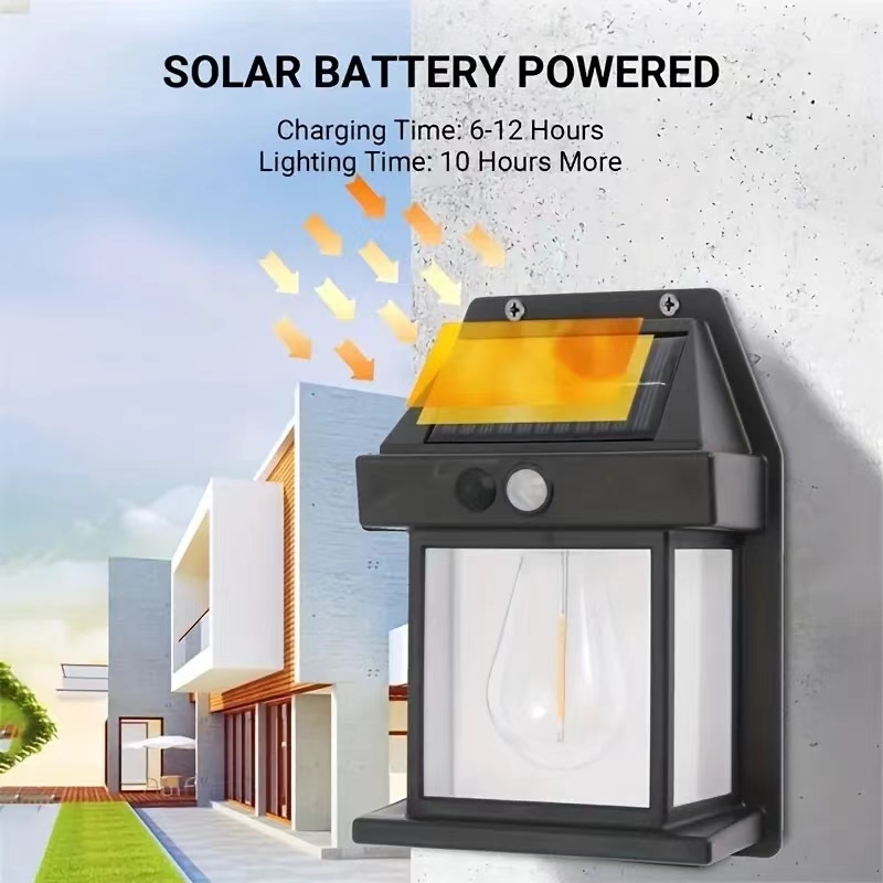 Outdoor Lighting For Front Of House - Güneş Enerjili Dış Mekan Su Geçirmez
