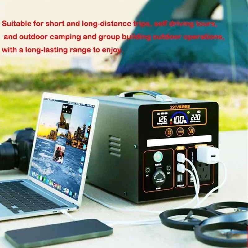 Outdoor Lighting Driveway - 1000000mAh Taşınabilir 220v Açık Hava Güç
