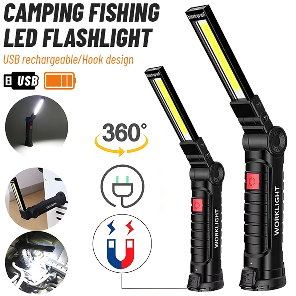 Lighting Fixture Outdoor - LED COB El Feneri USB Şarj