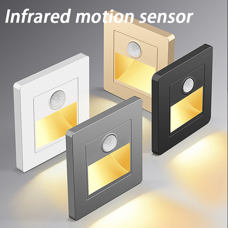 Outdoor Lighting Recessed - Kızılötesi Hareket Sensörü Merdiven Işıkları Kapalı