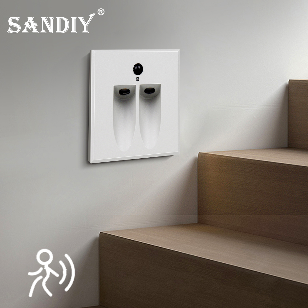 SANDIY  Sensör Duvar Lambası S - Outdoor Lighting On Stairs incelemesi ve fiyatı