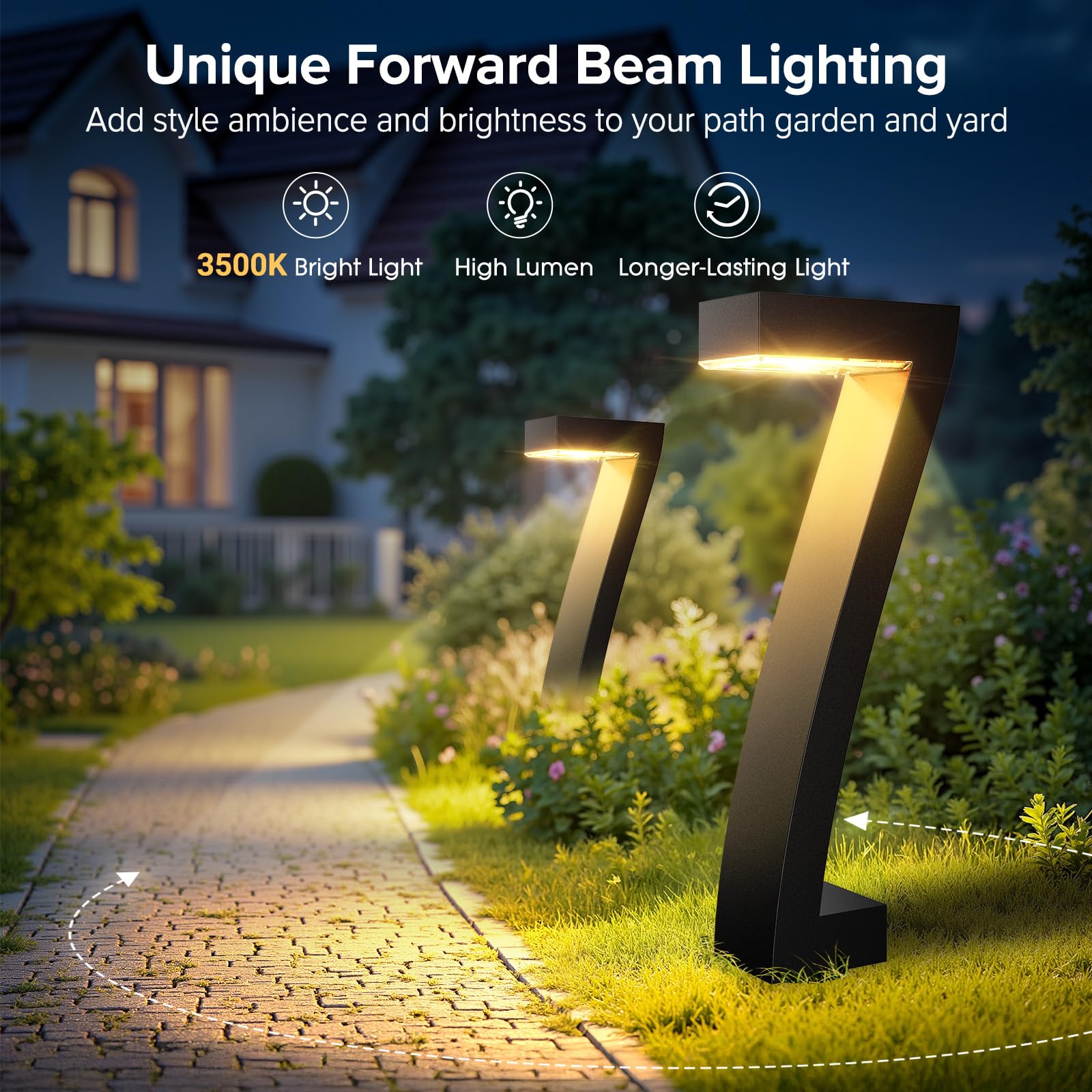 Geliştirilmiş Parlak LED Güneş - Outdoor Lighting Driveway incelemesi ve fiyatı