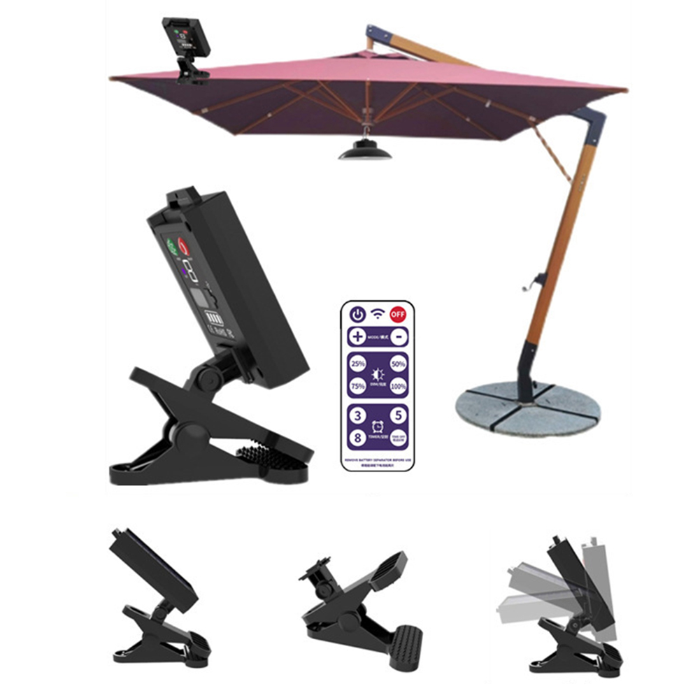 Güneş enerjili veranda şemsiye - Umbrella Led Clip incelemesi ve fiyatı