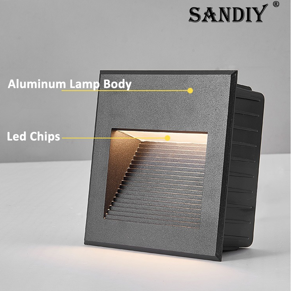 SANDIY Gömme Dış Mekan Duvar A - Outdoor Lighting Recessed incelemesi ve fiyatı