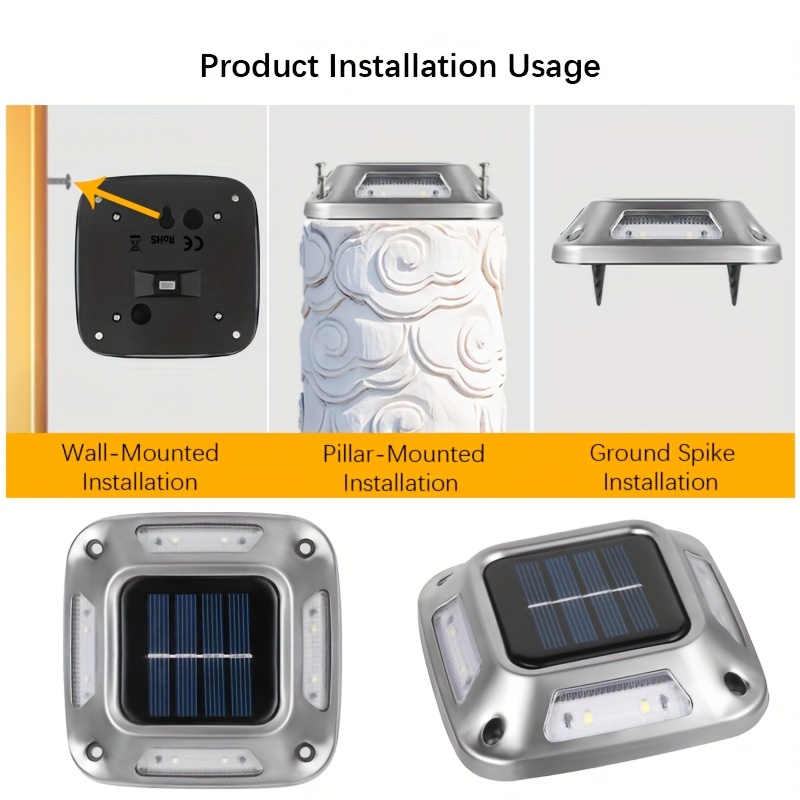 8 Adet Güneş Enerjili Bahçe Ay - Outdoor Lighting On Stairs incelemesi ve fiyatı