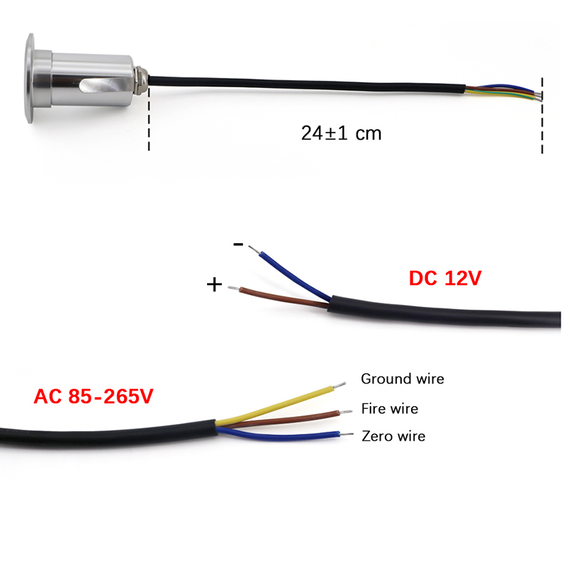 10 adet/grup IP67 Dış Aydınlat - Outdoor Lighting Recessed incelemesi ve fiyatı