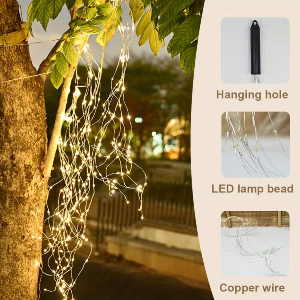 3M600LED Güneş Enerjili Söğüt  - Solar Fairy String incelemesi ve fiyatı