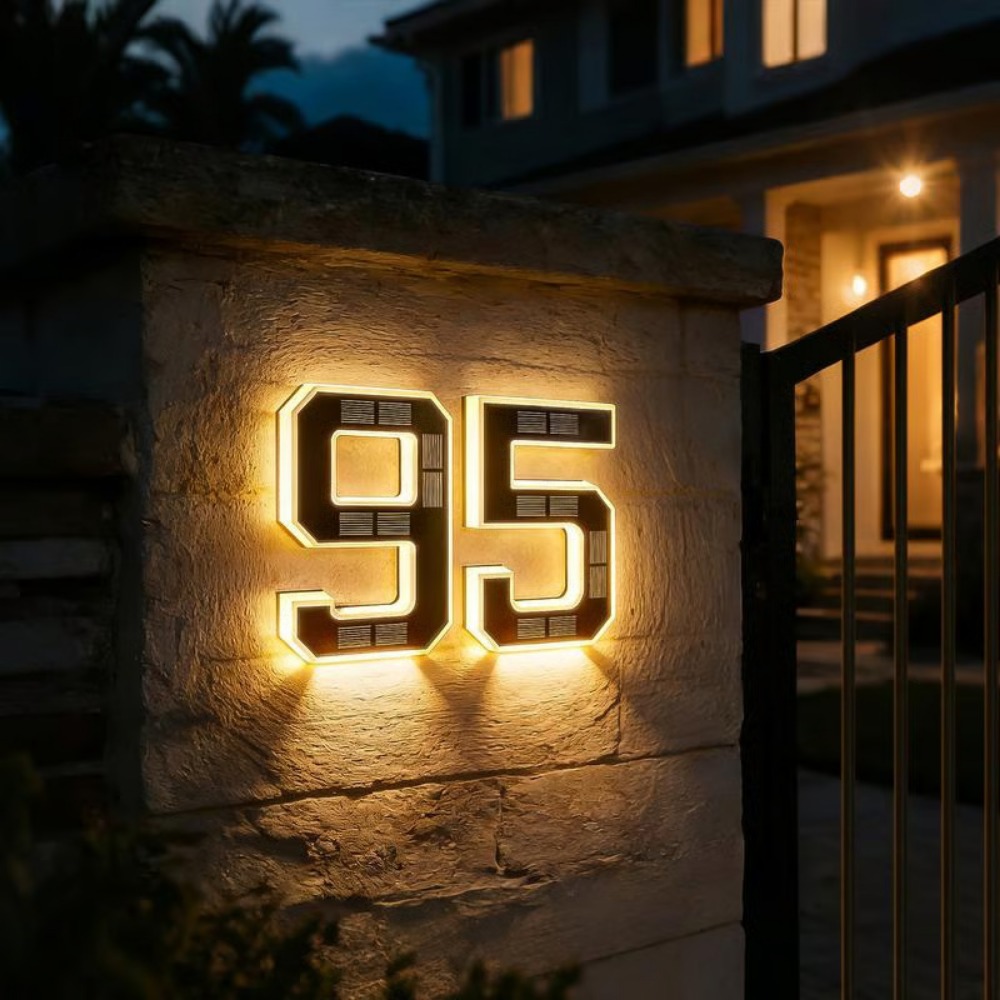 Yeni Güneş Enerjili Adres Tabe - Outdoor Lighting Architectural incelemesi ve fiyatı