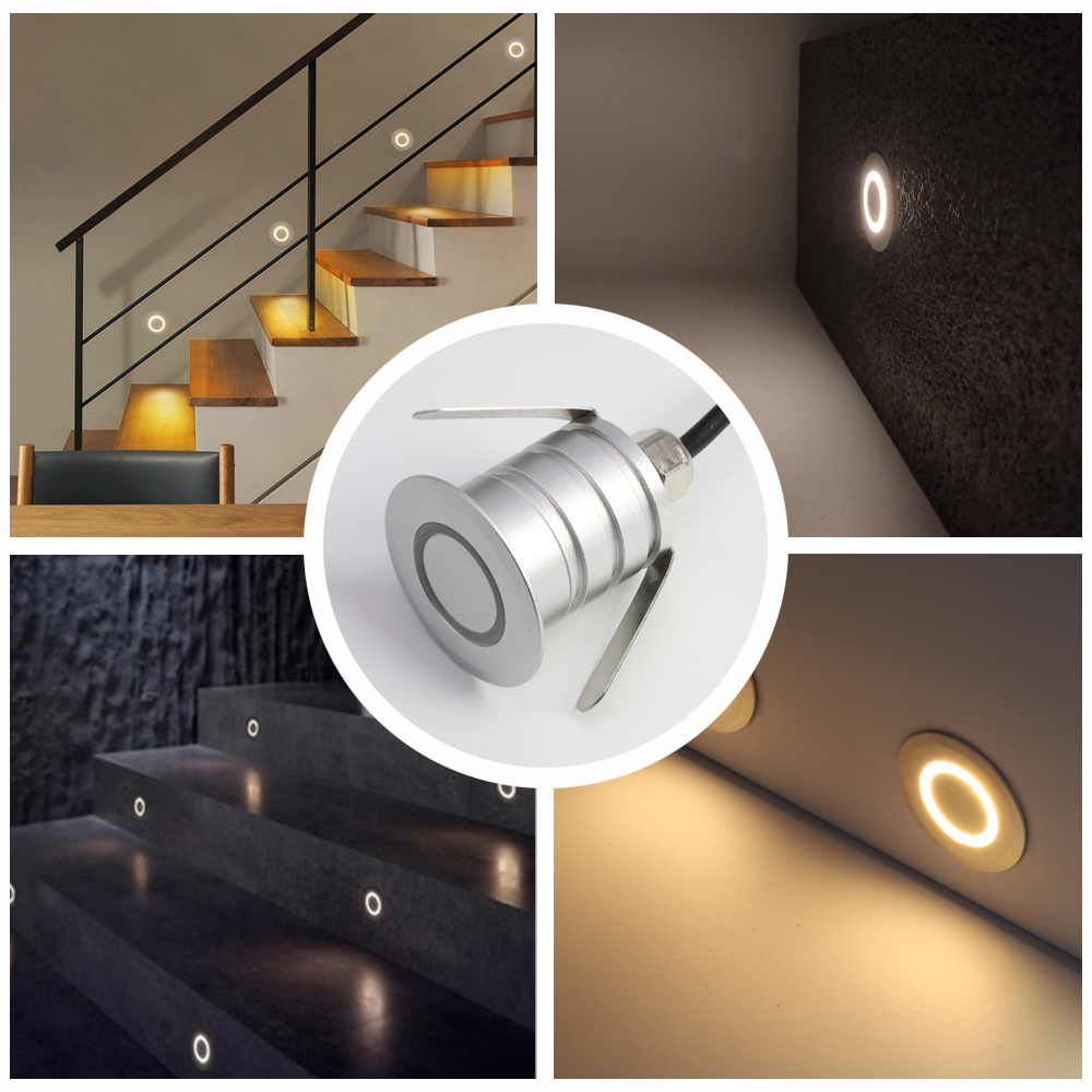 1W yuvarlak duvar lambası Led  - Outdoor Lighting On Stairs incelemesi ve fiyatı