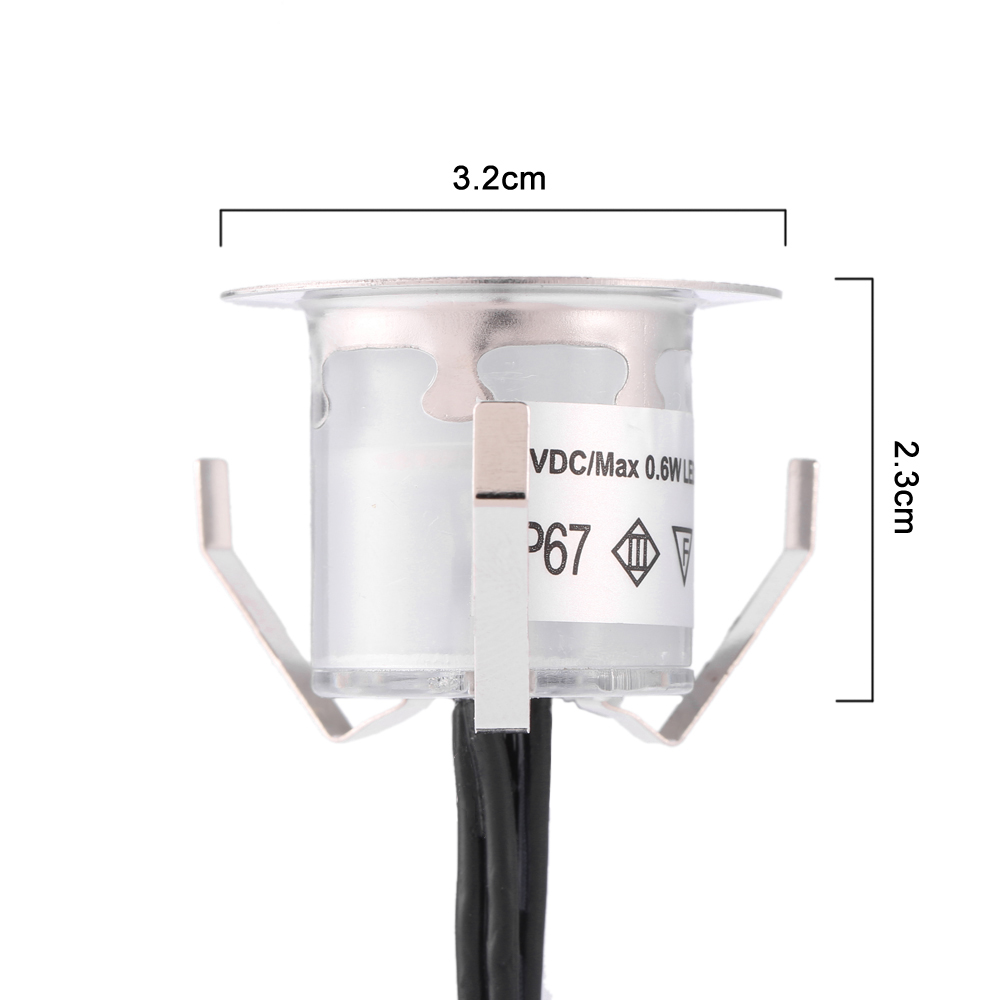 10 ADET 32mm LED Güverte Lamba - Outdoor Lighting Recessed incelemesi ve fiyatı