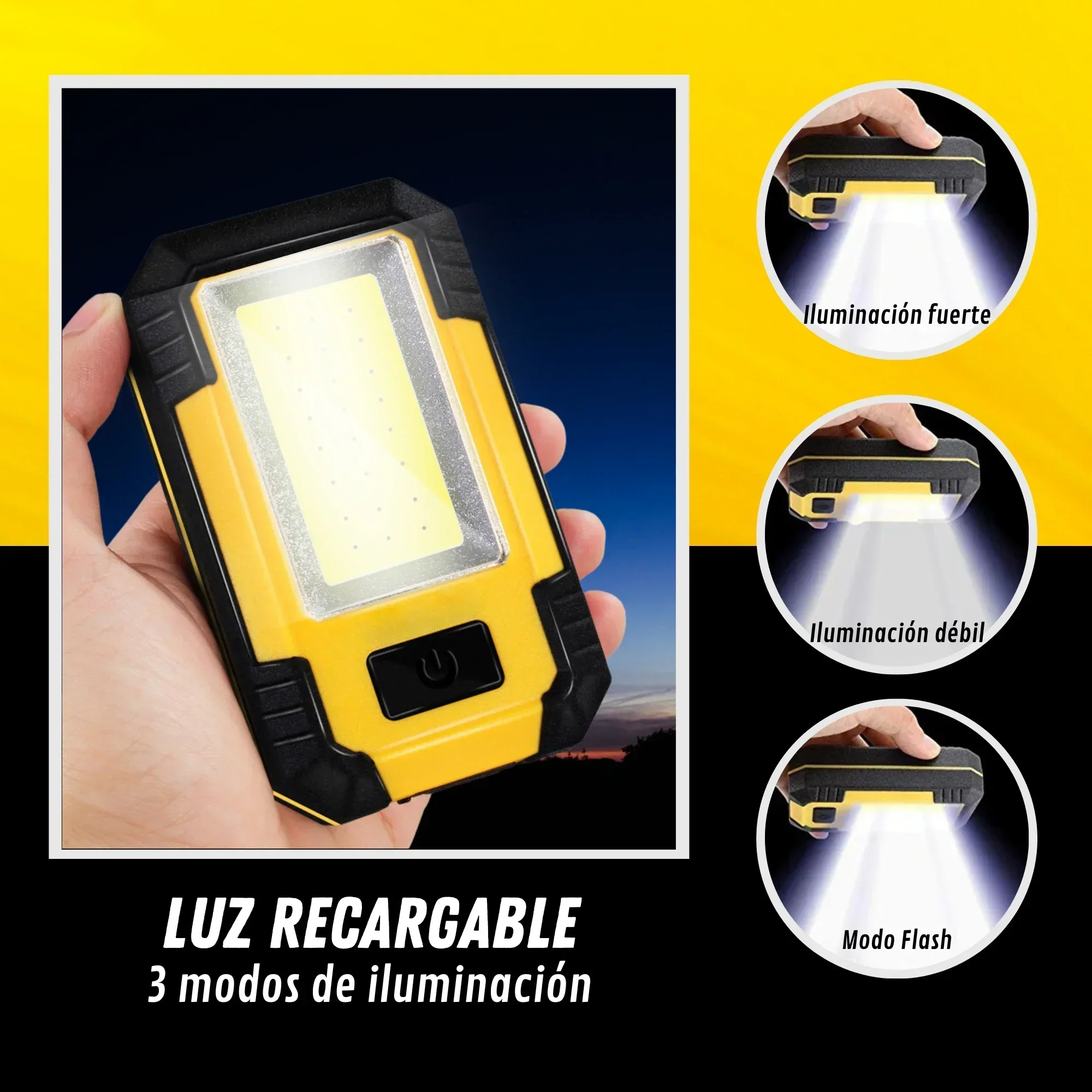 Şarj Edilebilir 4000mAh Çalışm - Lighting Fixture Outdoor incelemesi ve fiyatı