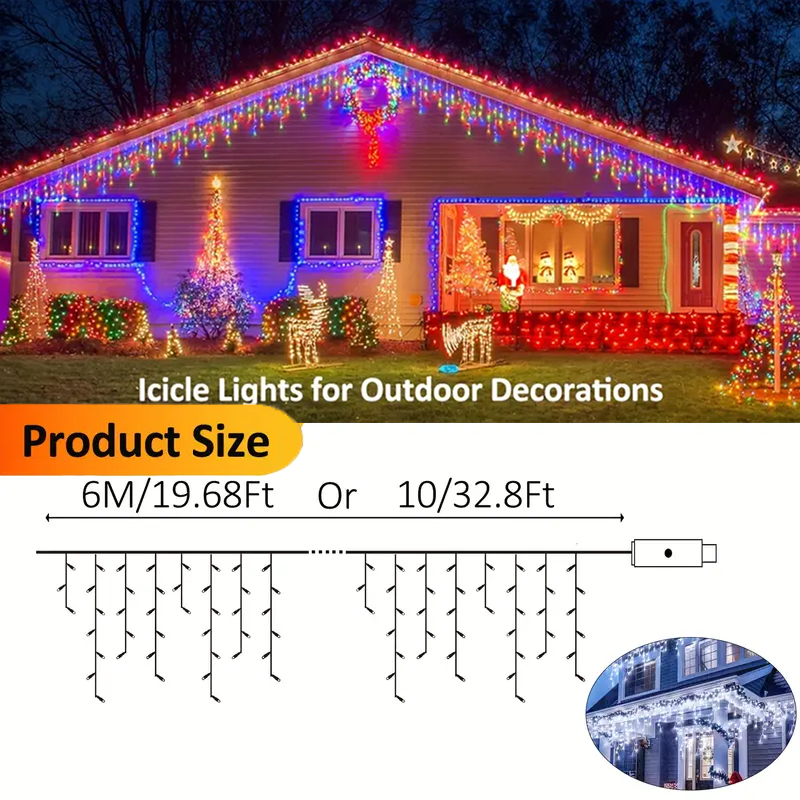 Güneş Enerjili Icicle Işıkları - Solar Fairy String incelemesi ve fiyatı