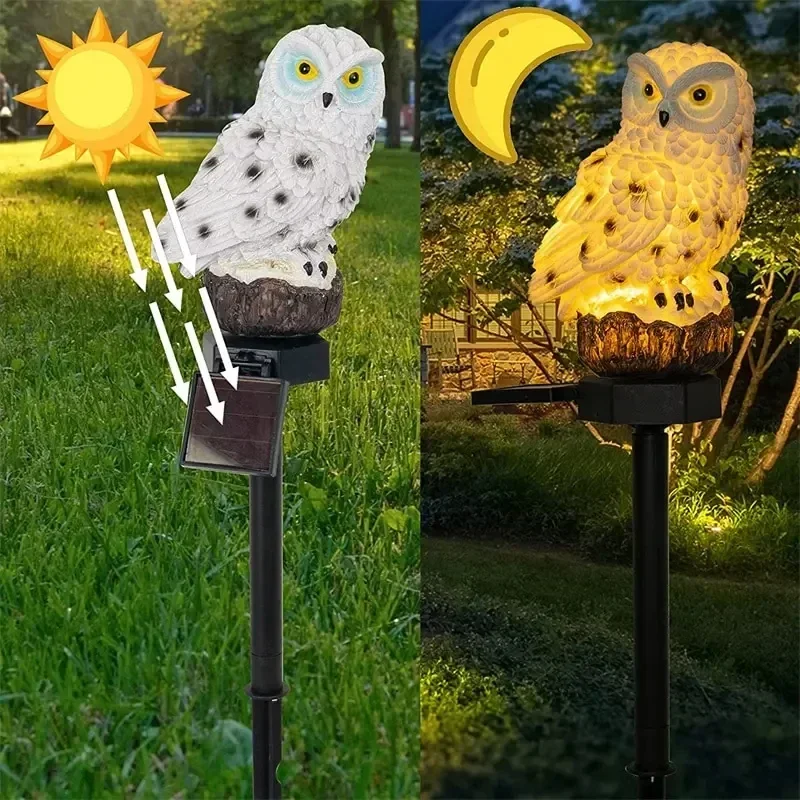 Güneş Enerjili Baykuş Şeklinde - Outdoor Lighting Driveway incelemesi ve fiyatı