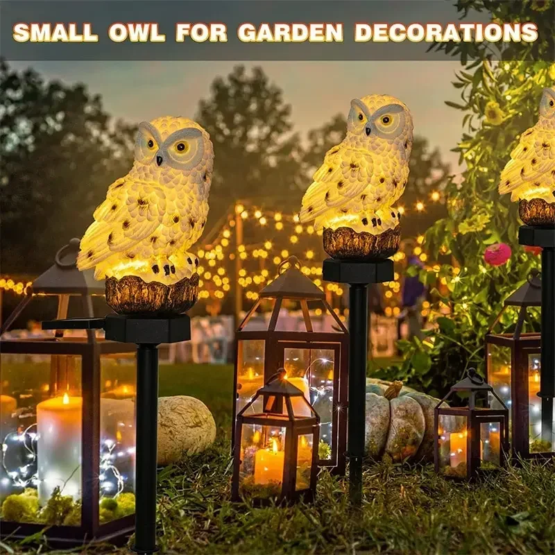 Güneş Enerjili Baykuş Şeklinde - Outdoor Lighting Driveway incelemesi ve fiyatı