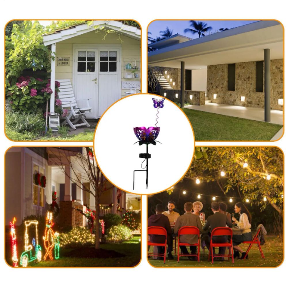 Lotus Şekilli Güneş Enerjili L - Outdoor Lighting Ground Fixtures incelemesi ve fiyatı