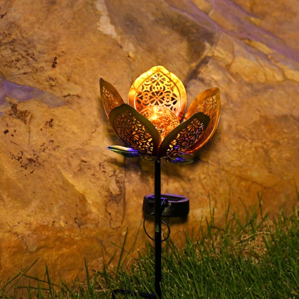 Lotus Şekilli Güneş Enerjili L - Outdoor Lighting Ground Fixtures incelemesi ve fiyatı