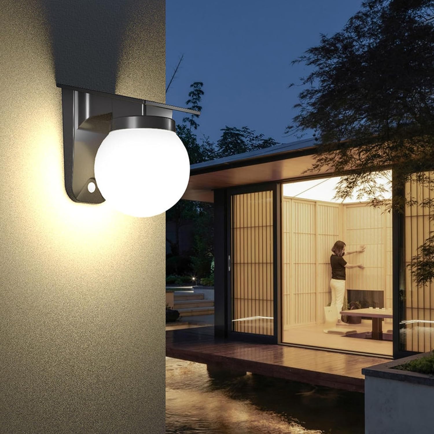 Güneş Enerjili Küre Duvar Lamb - Outdoor Lighting Driveway incelemesi ve fiyatı