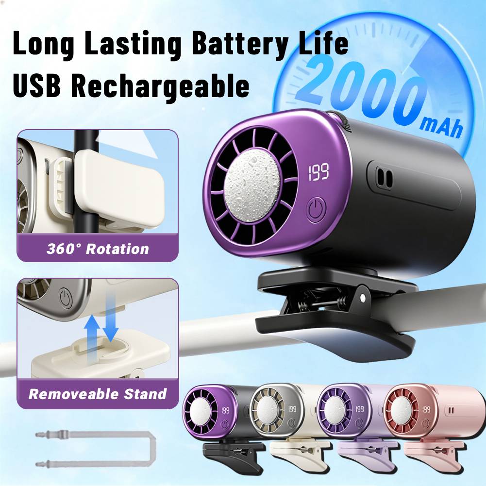 Yazlık Taşınabilir Klipsli Fan - Umbrella Led Clip incelemesi ve fiyatı