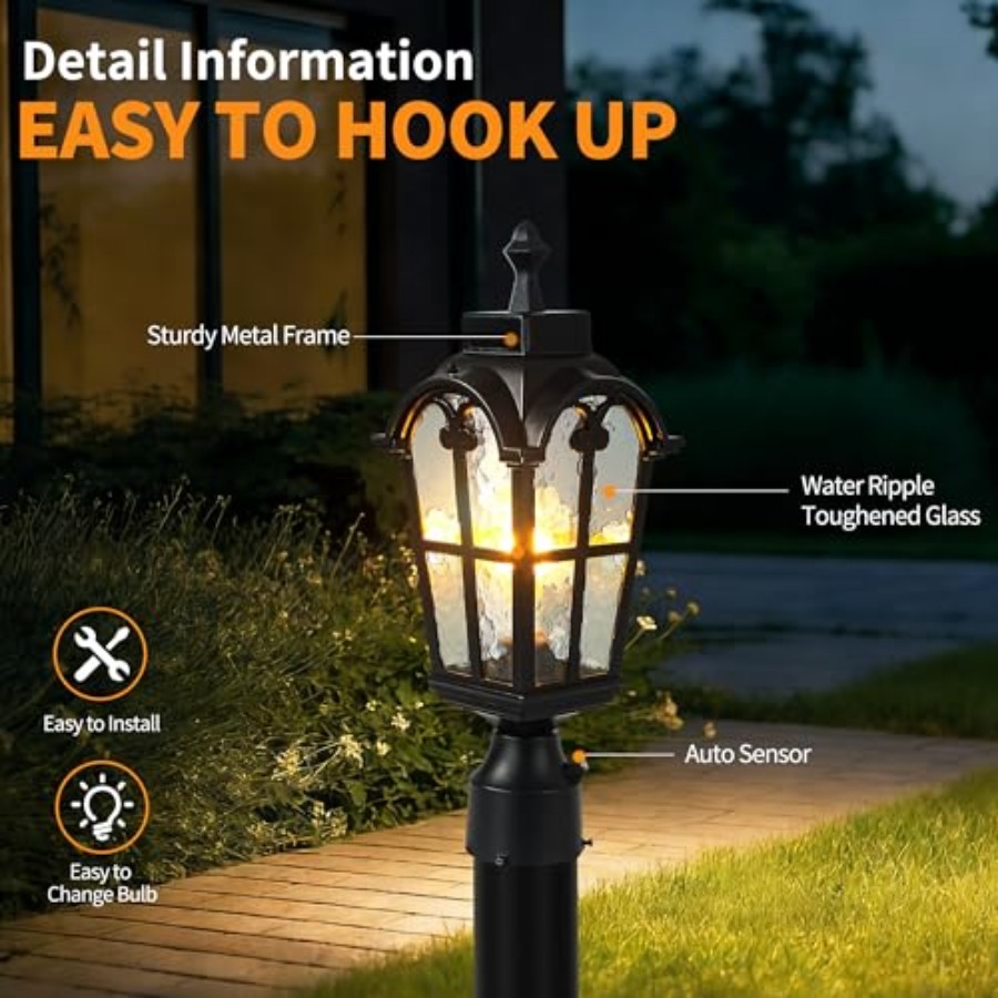 Sensörlü Dış Mekan Direk Lamba - Lighting Fixture Outdoor incelemesi ve fiyatı