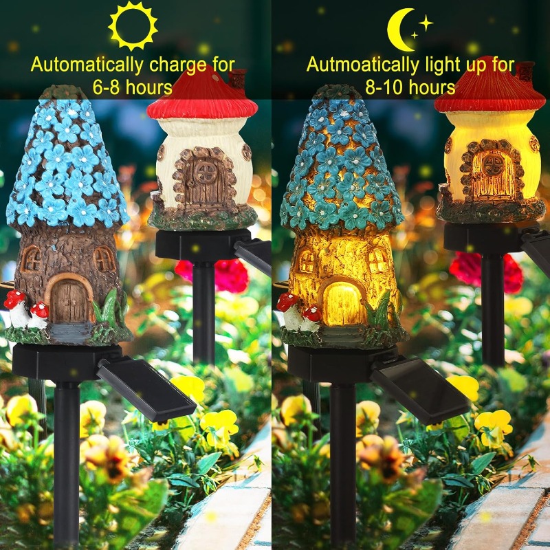 Yeni Güneş Enerjili Reçine Çiç - Outdoor Lighting For Front Of House incelemesi ve fiyatı