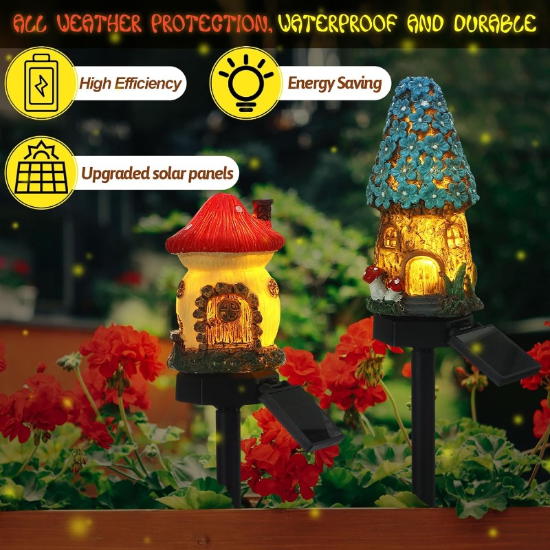 Yeni Güneş Enerjili Reçine Çiç - Outdoor Lighting For Front Of House incelemesi ve fiyatı