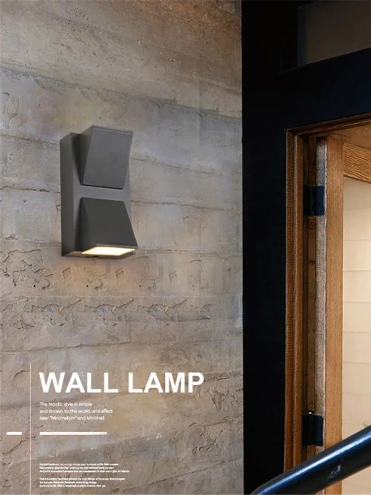 IP65 LED Duvar Işık Alüminyum  - Outdoor Lighting On Stairs incelemesi ve fiyatı