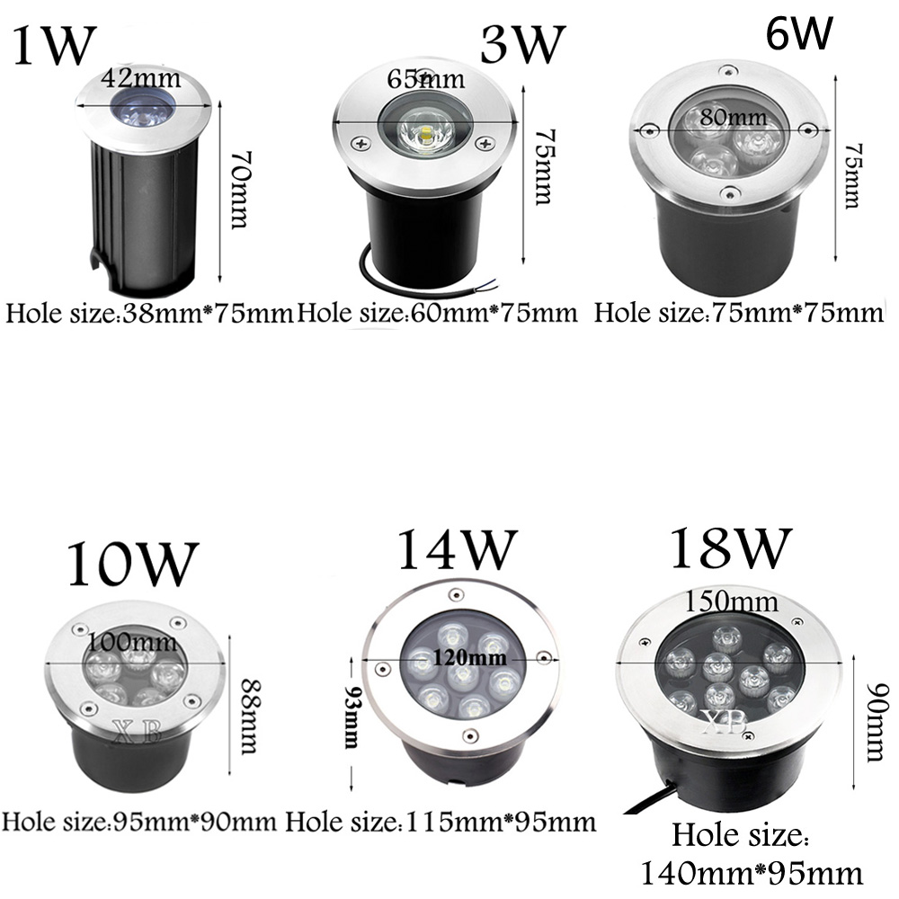 Su geçirmez Led Işık Bahçe Yer - Outdoor Lighting Recessed incelemesi ve fiyatı