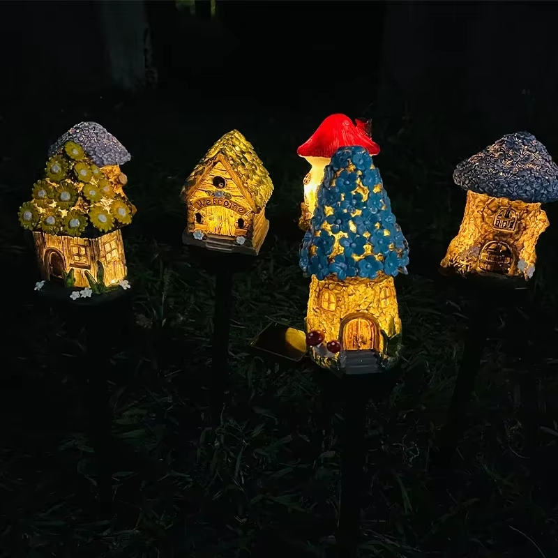1 adet yaratıcı güneş reçine m - Outdoor Lighting Architectural incelemesi ve fiyatı