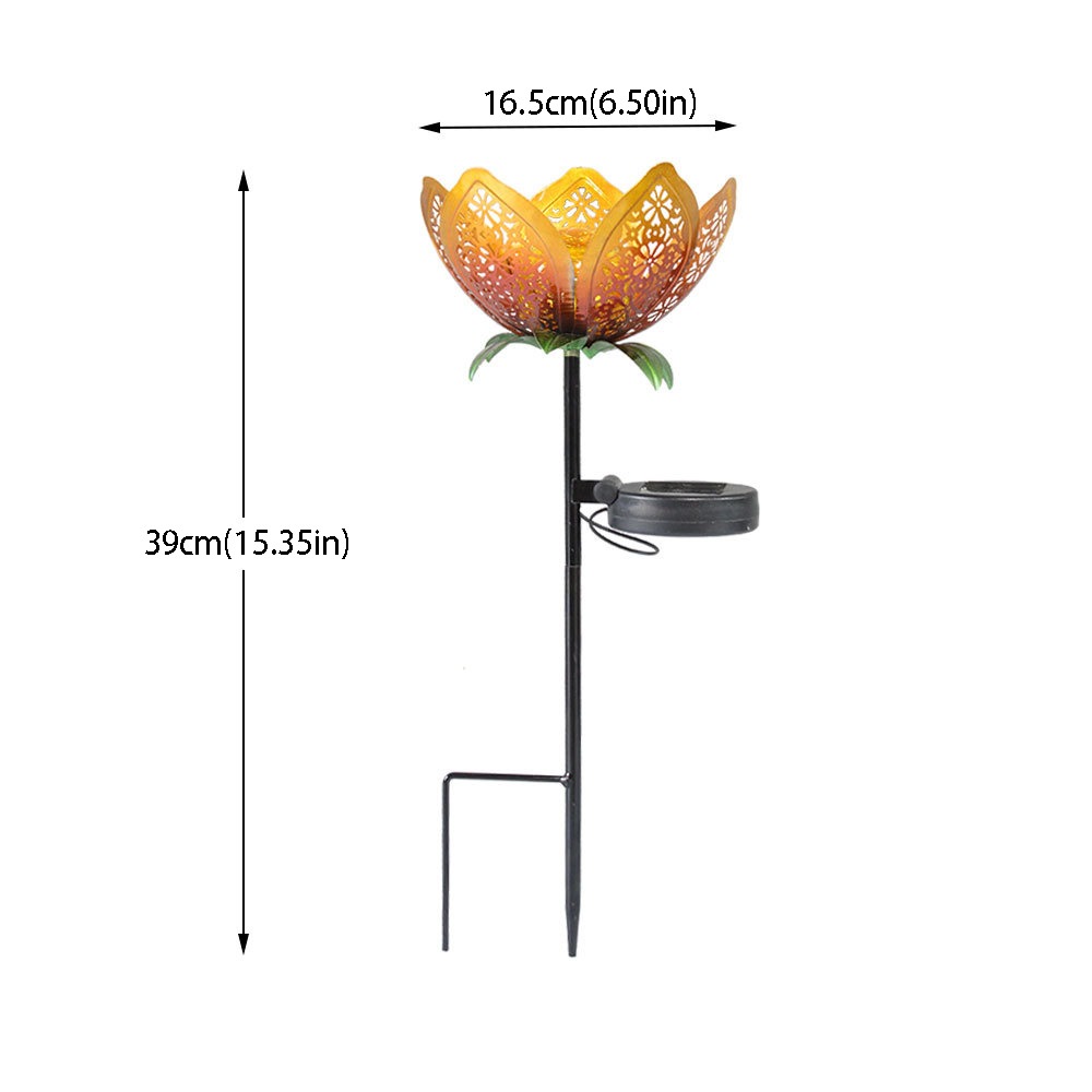Lotus Şekilli Güneş Enerjili L - Outdoor Lighting Ground Fixtures incelemesi ve fiyatı