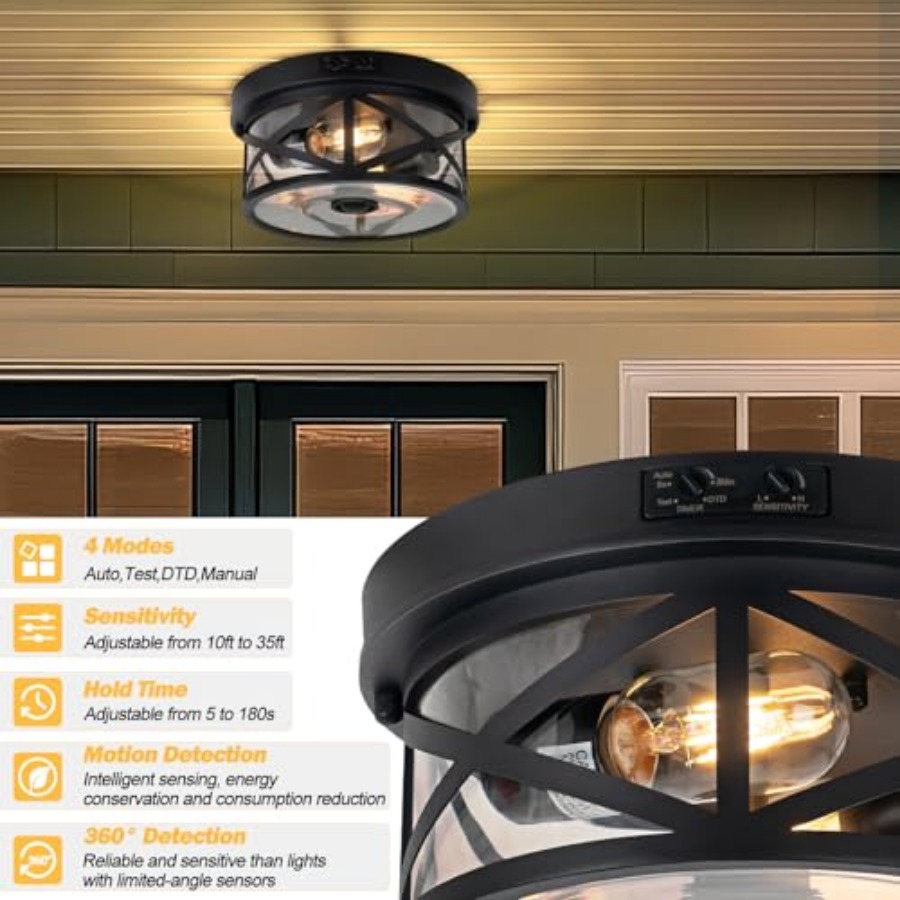 Hareket Sensörlü Dış Mekan Tav - Lighting Fixture Outdoor incelemesi ve fiyatı