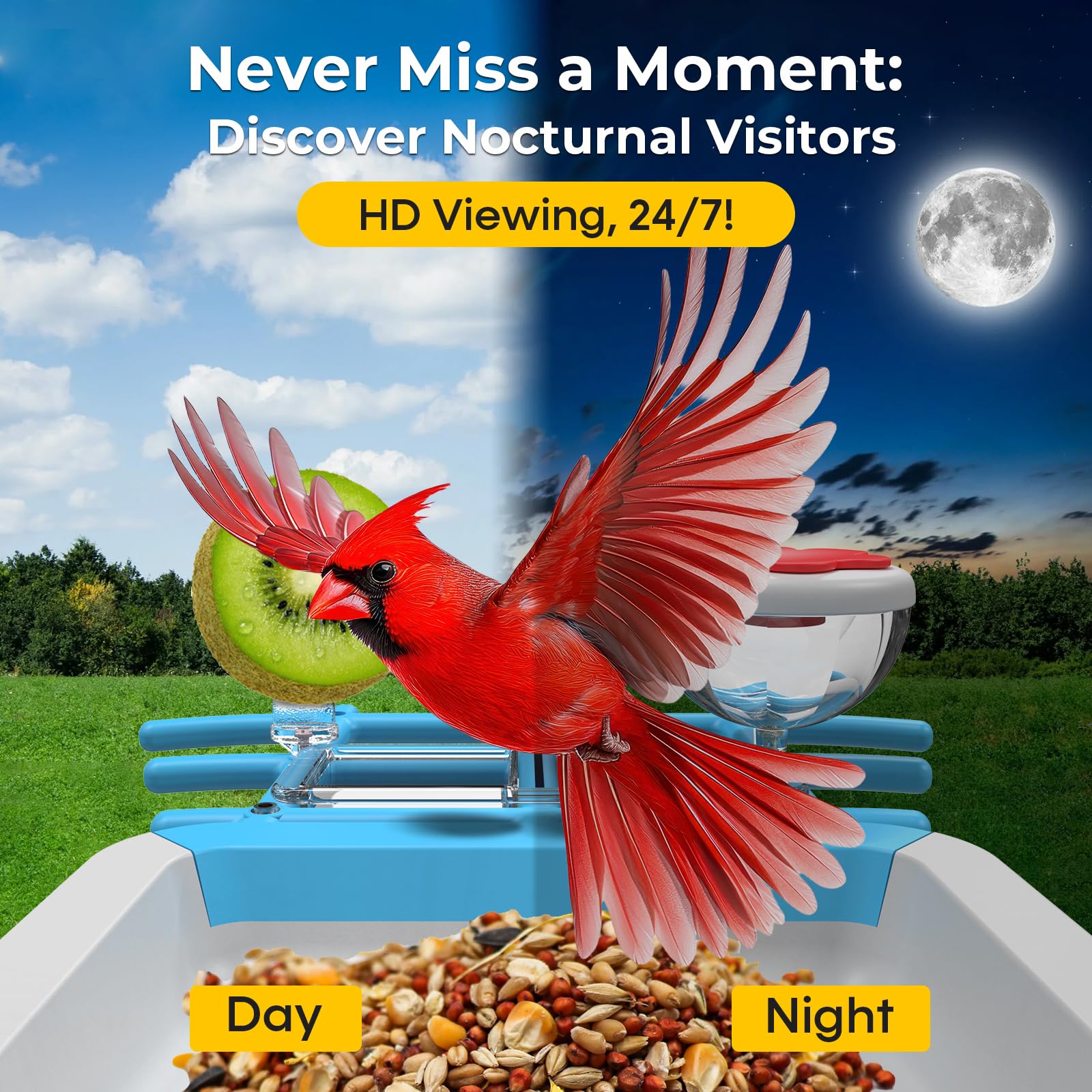 Akıllı Kuş Besleyici Kamera 2K - Motion Sensor Outdoor incelemesi ve fiyatı