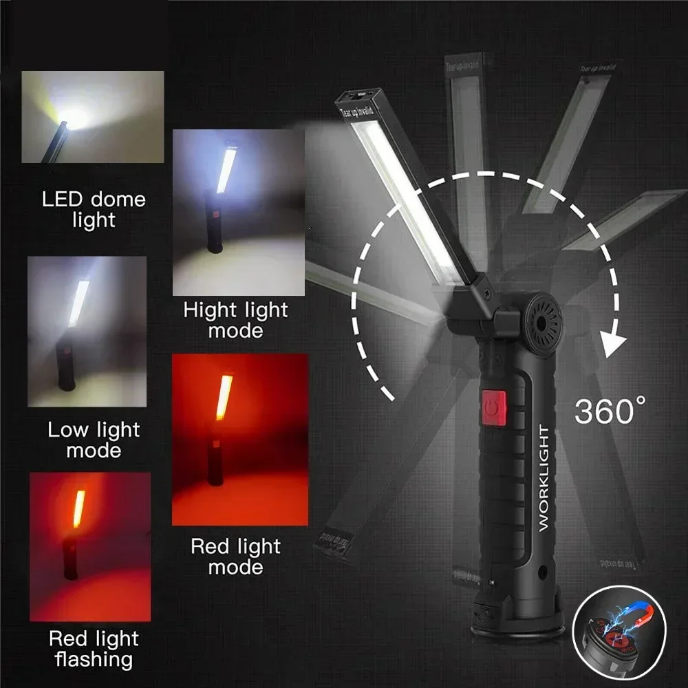LED COB El Feneri USB Şarj Edi - Lighting Fixture Outdoor incelemesi ve fiyatı