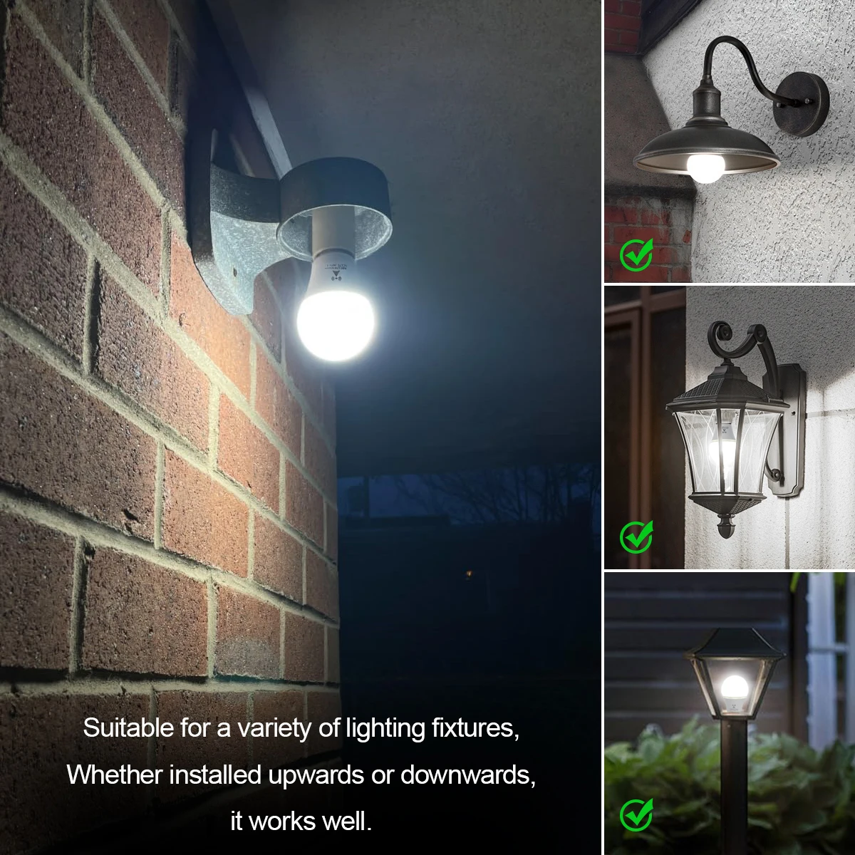 AC175V-265V E27 Radar Hareket  - Outdoor Lighting On Stairs incelemesi ve fiyatı